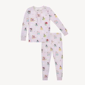 Disney | Magnetic Me Princess modal magnetic no drama pajama kids long sleeve set